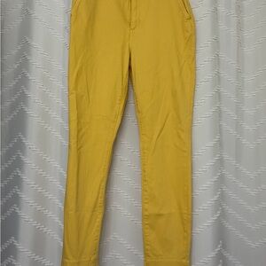 Women's Mustard Ankle Pants